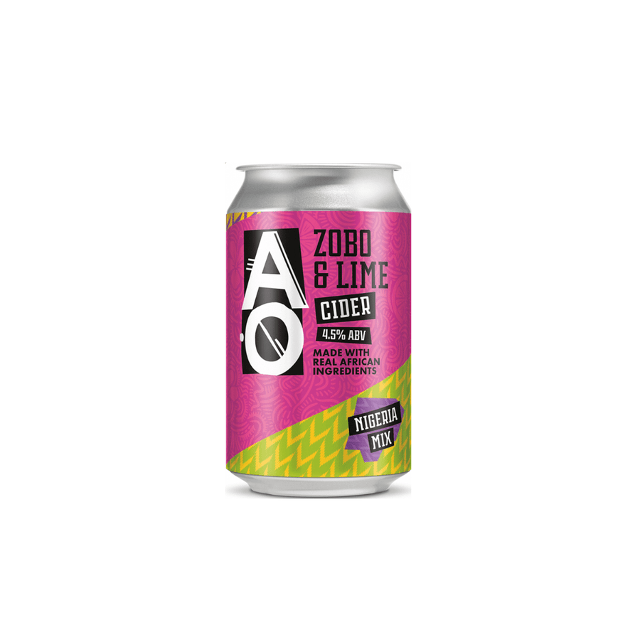 Zobo and Lime Cider 4 cans